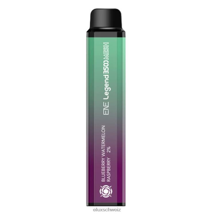 Blaubeere, Wassermelone, Himbeere - ELUX vape Schweiz DNXHT137 Elux ENE Legend 3500 Mesh Einweg-Vaporizer