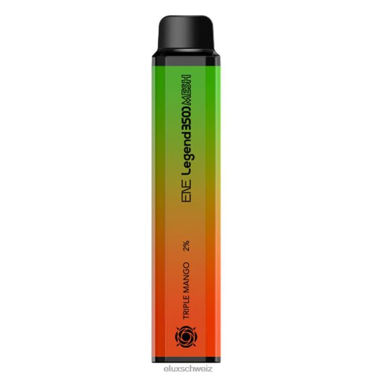 dreifache Mango - ELUX Geneva DNXHT135 Elux ENE Legend 3500 Mesh Einweg-Vaporizer