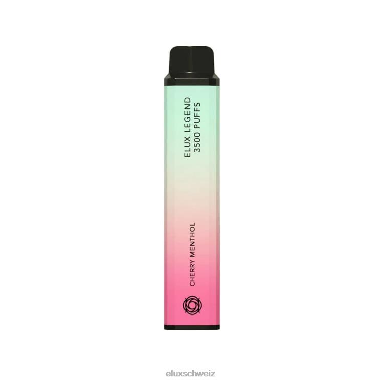 Kirschmenthol - ELUX Schweiz DNXHT30 Elux Legend 3500 Züge Einweg-Vaporizer