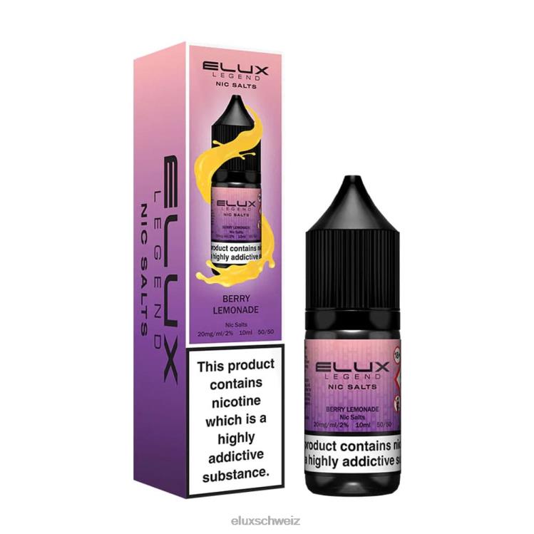 Beerenlimonade - ELUX vape flavours DNXHT46 Elux Legend Schönes Salz 10 ml