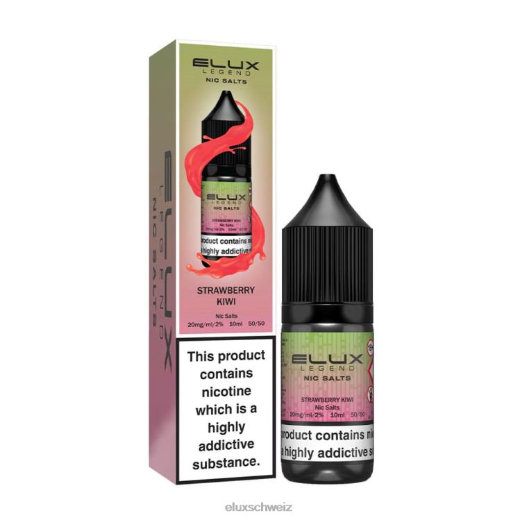 Erdbeer-Kiwi - ELUX vape liquid DNXHT71 Elux Legend Schönes Salz 10 ml