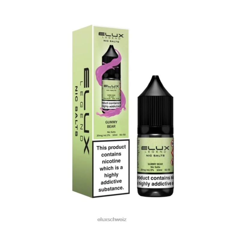 Gummibärchen-Nic-Salz - ELUX vape kaufen DNXHT13 Elux Legend Schönes Salz 10 ml