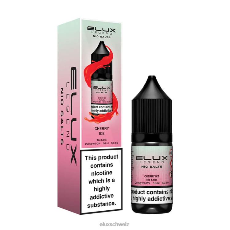 Kirscheis - ELUX Geneva DNXHT5 Elux Legend Schönes Salz 10 ml
